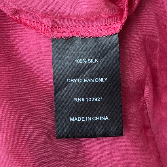 Silk Pink Dress, Size 0, Brand: Development by Erica Davies - Picture 6 of 6